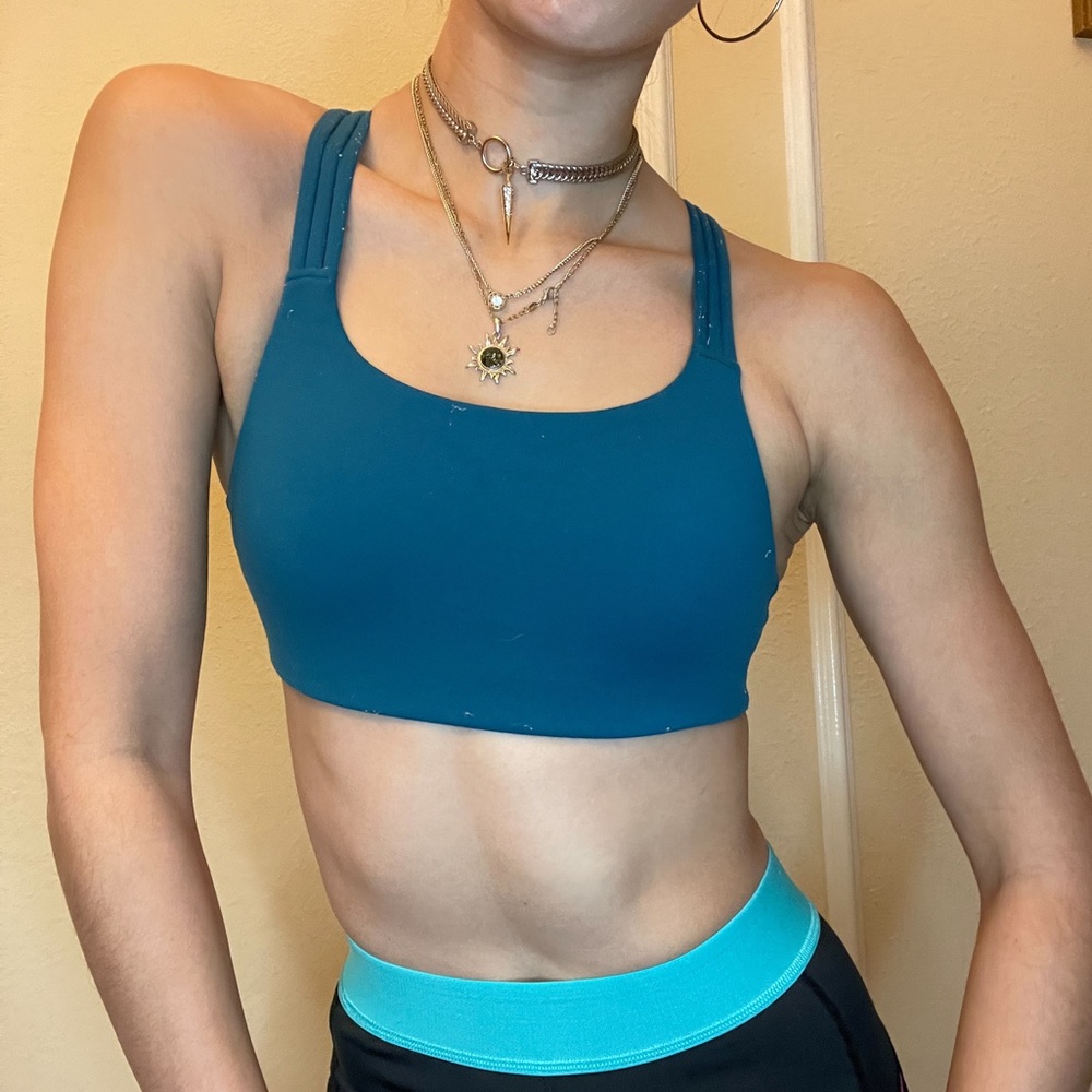 Athleta Teal Sports Bra